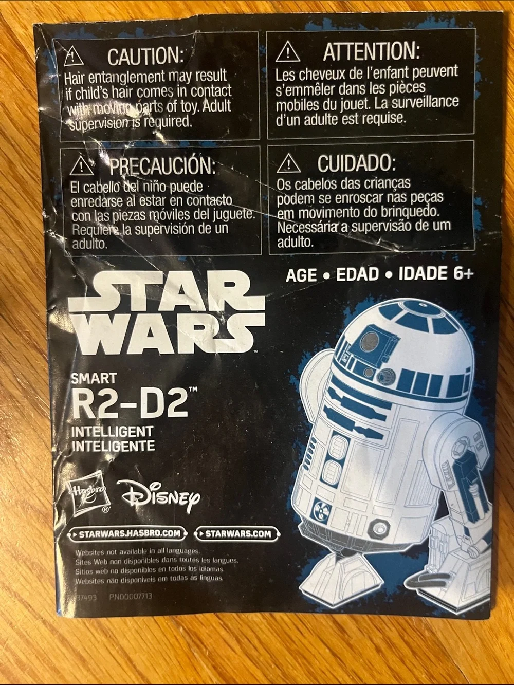 Star Wars Smart App Enabled R2-D2 Remote Control Robot Rc